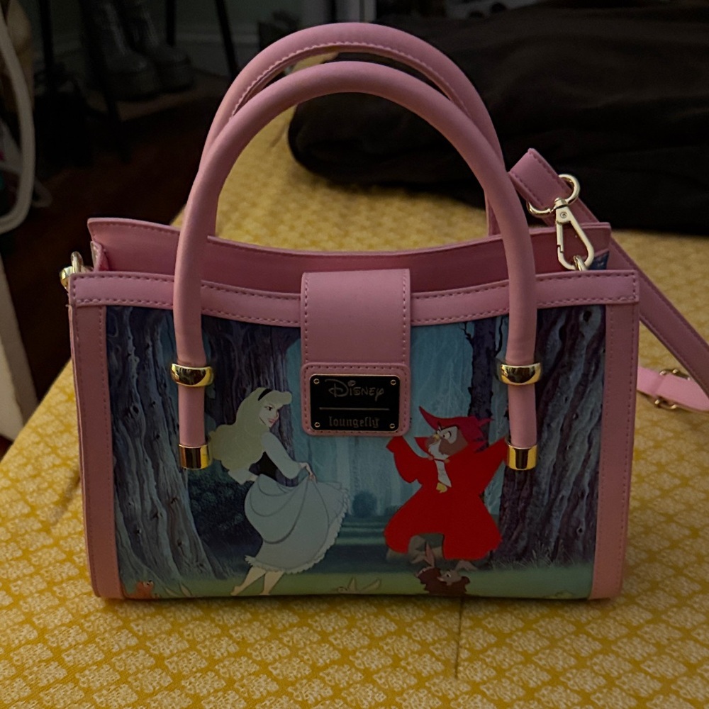 Loungefly Disney Pink Mini Bag